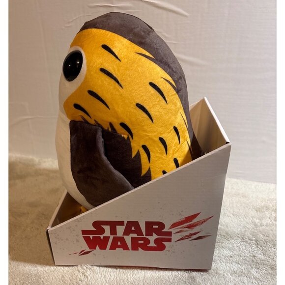 Star Wars Porg Plush Toy By Disney In Original Box 12" Collectible - Picture 3 of 5
